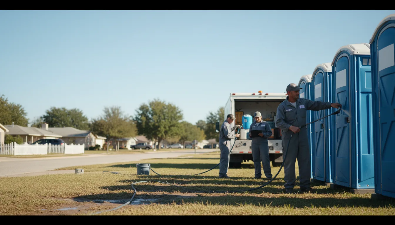 Long-Term Portable Toilet Rental in Chesterton, IN near me